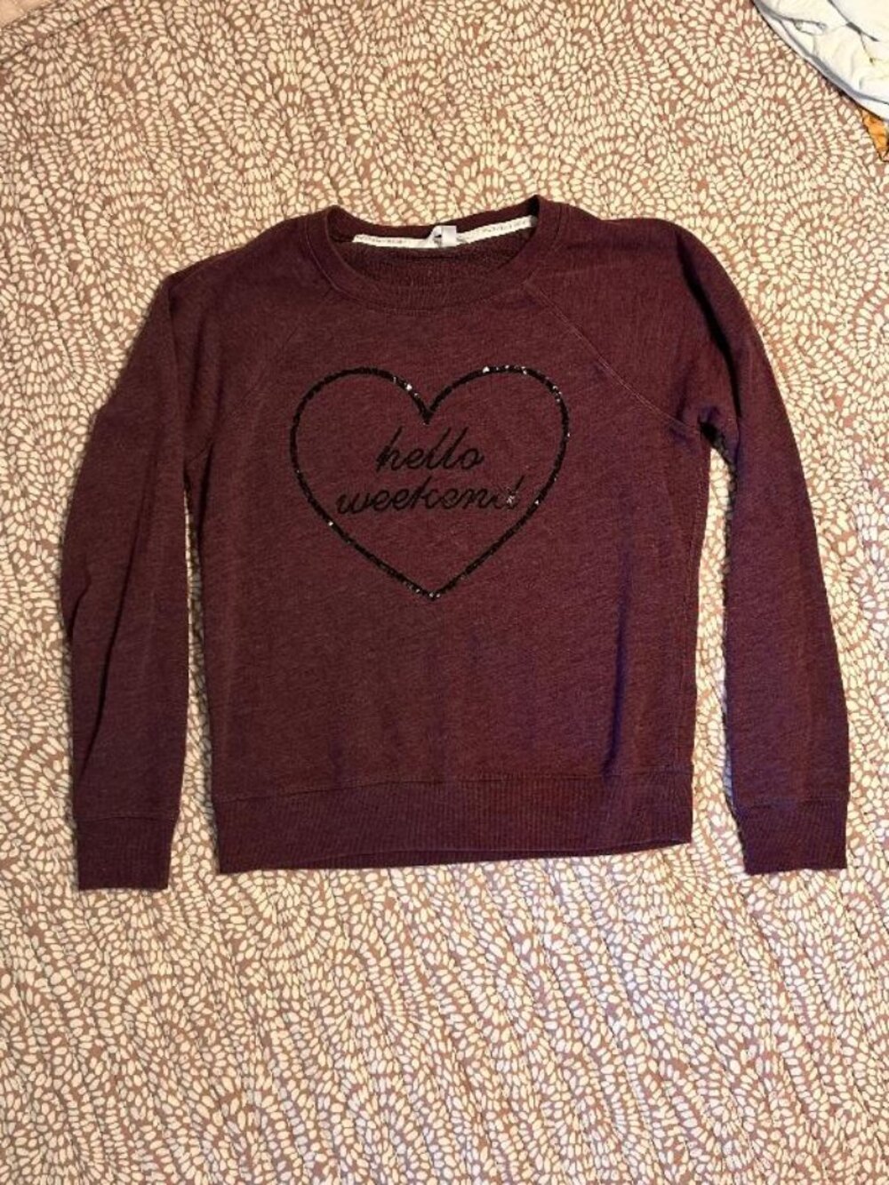Victoria's Secret Purple Sweatshirt Size Small